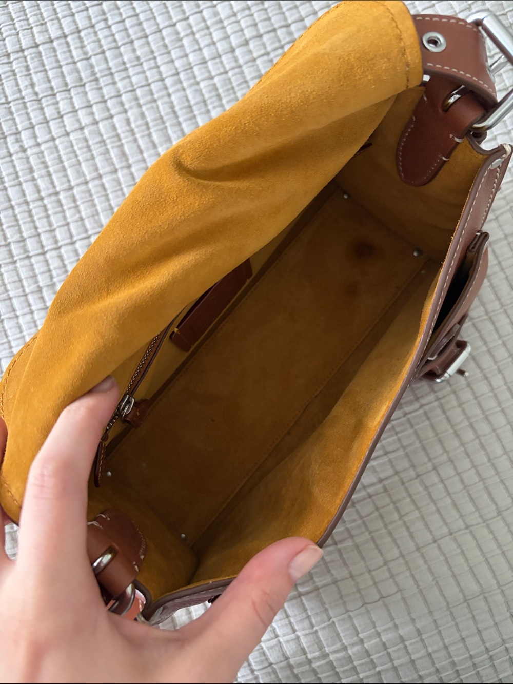 Coach Western Tabby Shoulder Bag Burnished Amber - Picture 7 of 12